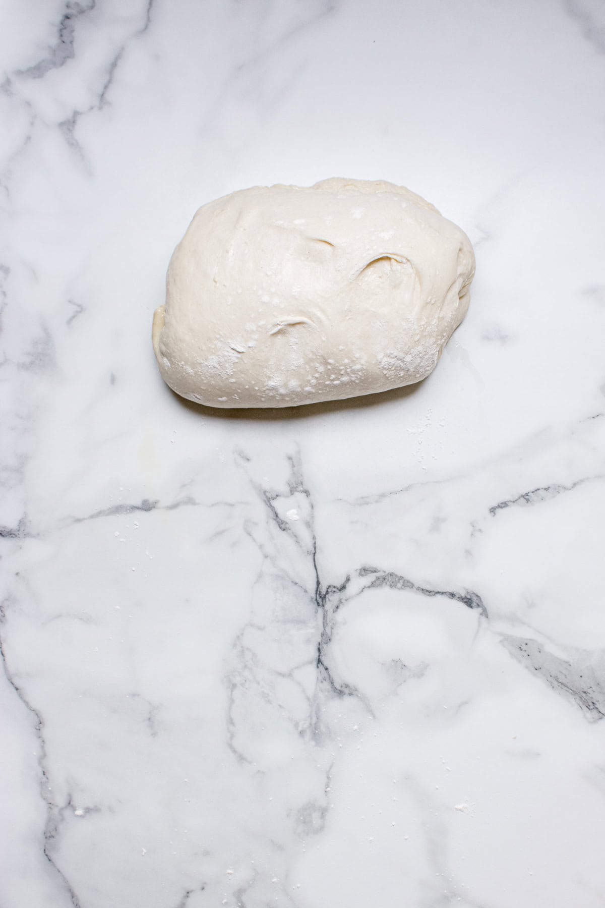 Rolled up dough