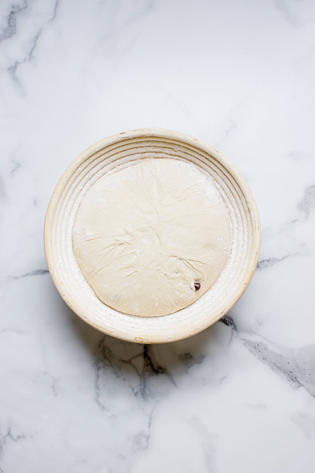 Risen dough