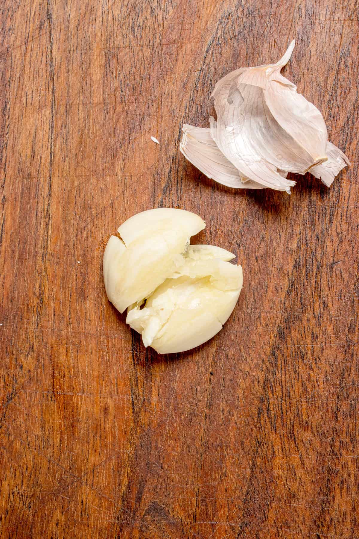 Smashed clove