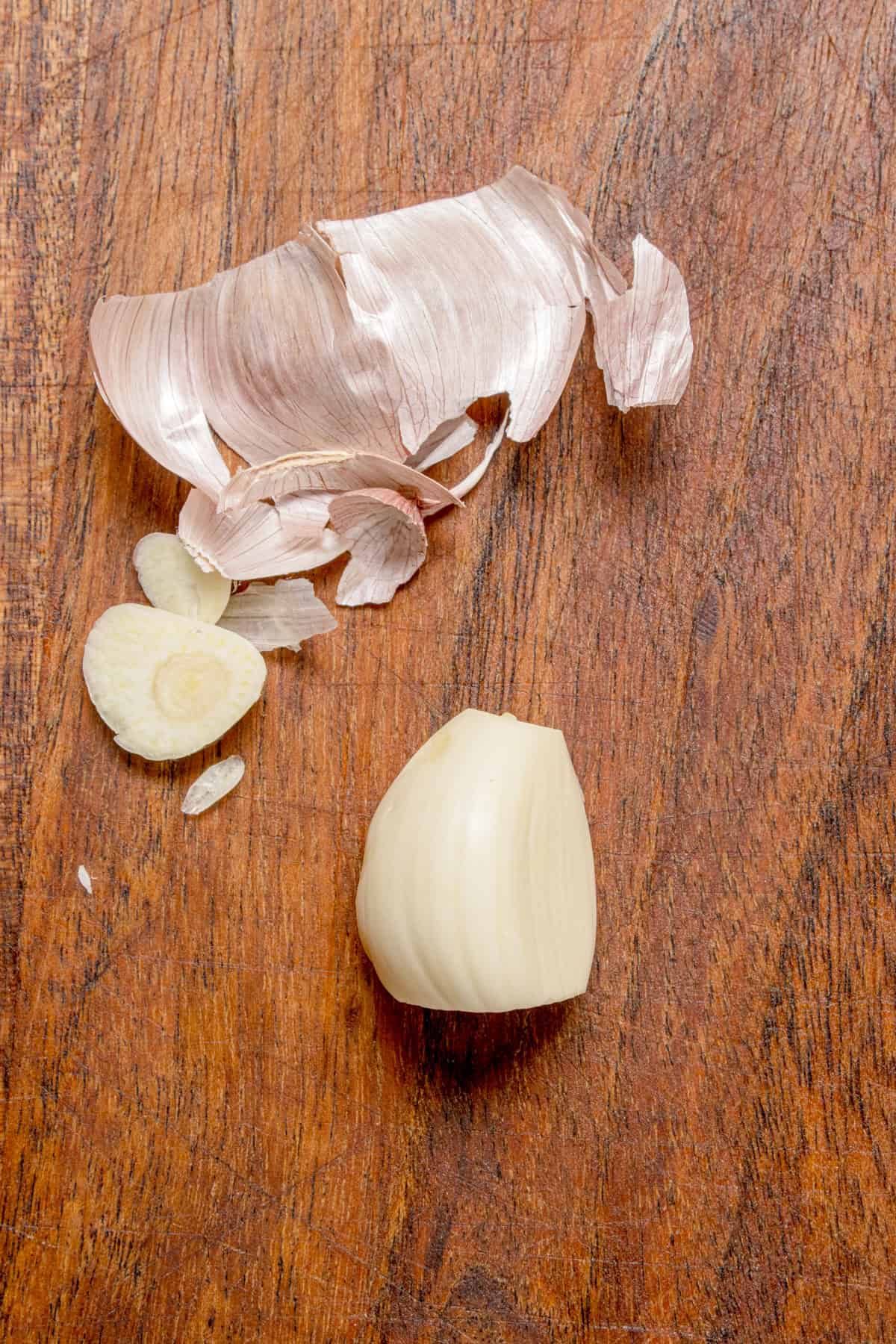 Peeled clove