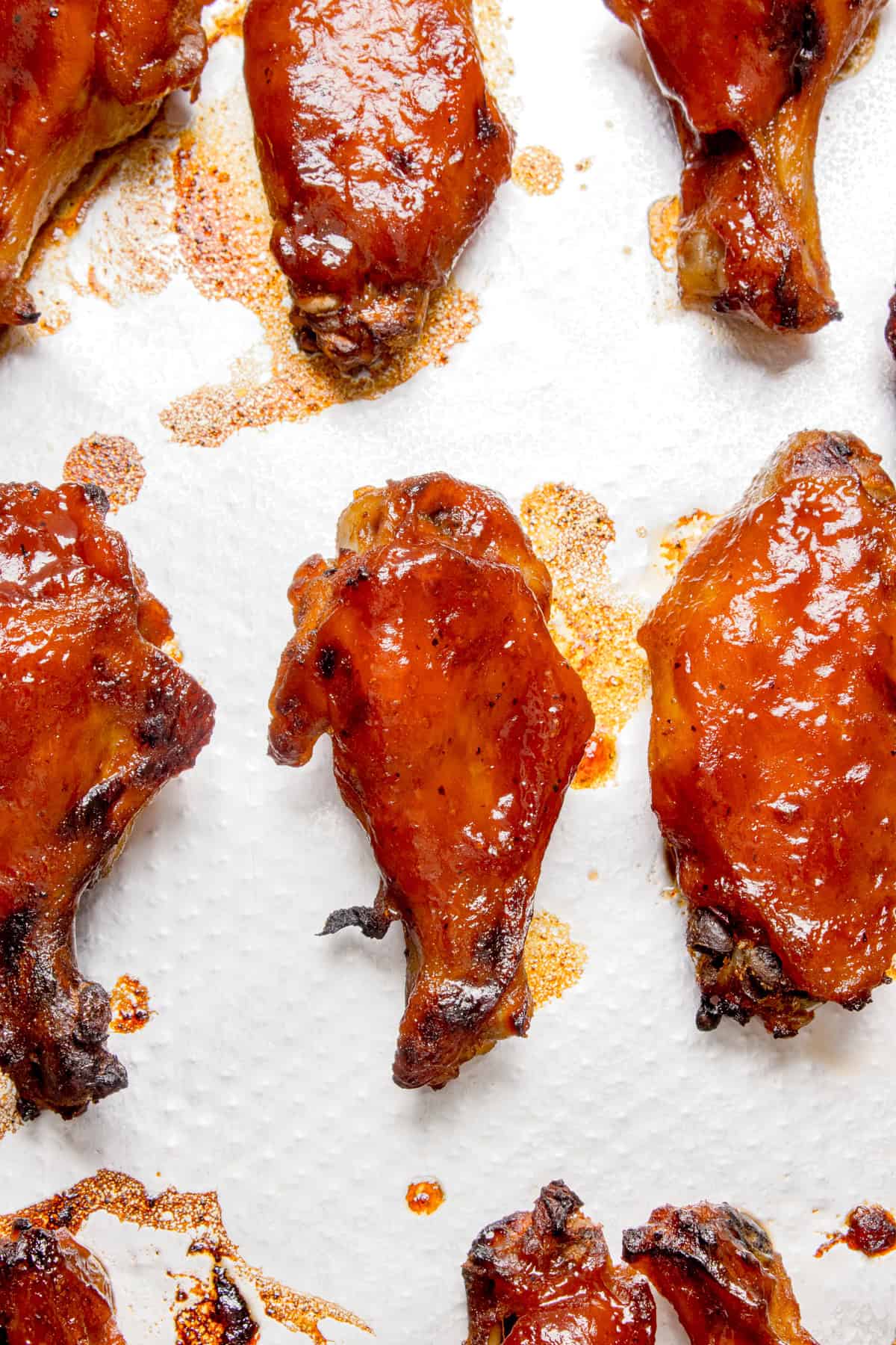 Broiled wings